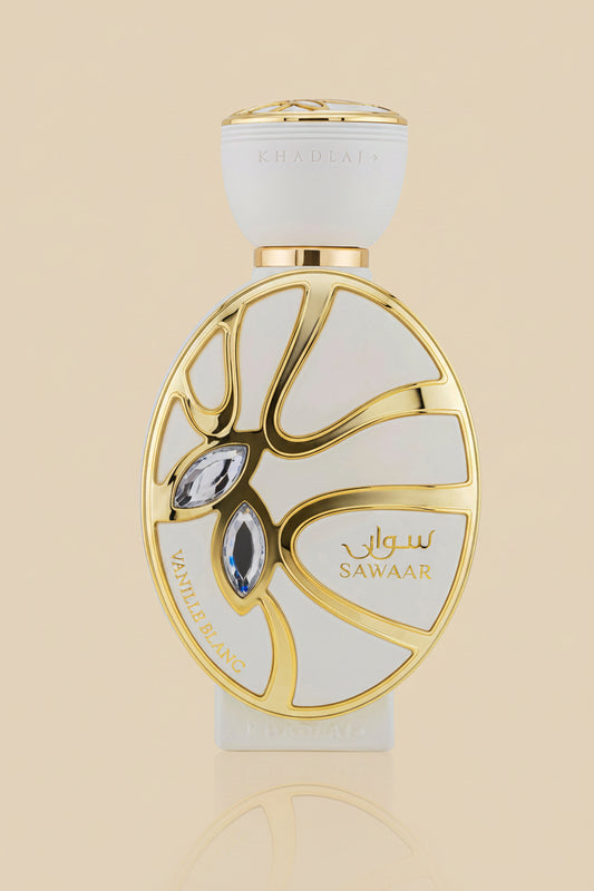 SAWAAR VANILLE BLANC 100 ML EXTRAIT DE PARFUM SPRAY FOR WOMEN - Khadlaj Perfumes
