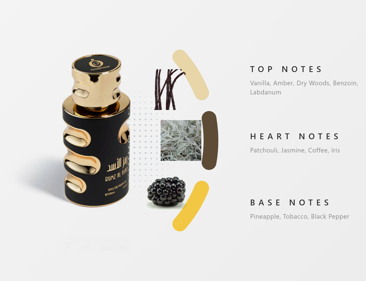 Shaikh Saeed Rumz Al Asad 100ml Perfume
