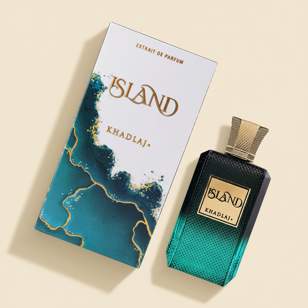 KHADLAJ ISLAND 100 ML EXTRAIT DE PARFUM SPRAY FOR MEN & WOMEN - Khadlaj Perfumes