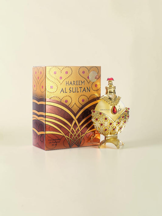 Khadlaj Hareem Al Sultan Gold Huile de Parfum pour Femme - 35ml