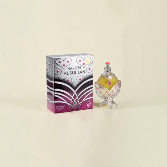 Khadlaj Hareem Al Sultan Silver Huile de parfum pour femmes - 35 ml