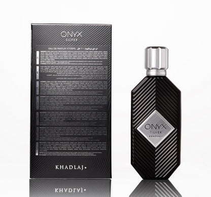 Khadlaj Onyx Silver Perfume for Men and Women - 100ml