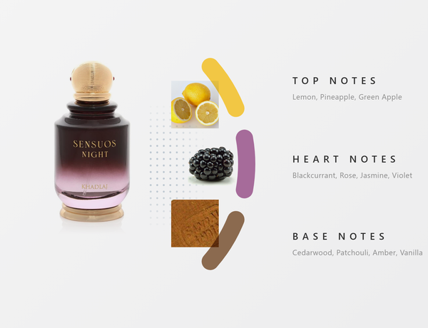 Khadlaj Sensous Night – 100Ml - Notes